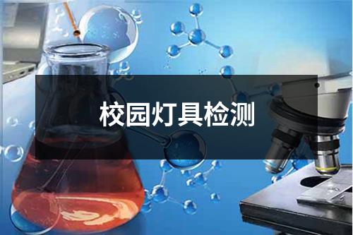 校园灯具检测