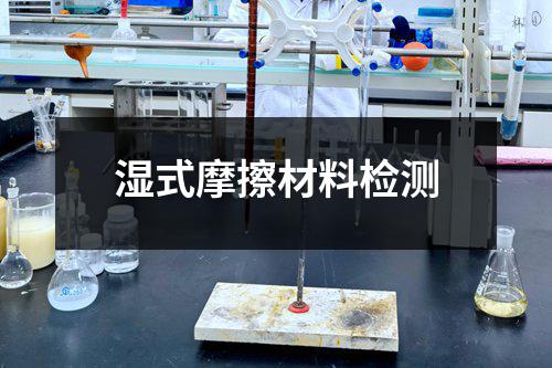 湿式摩擦材料检测