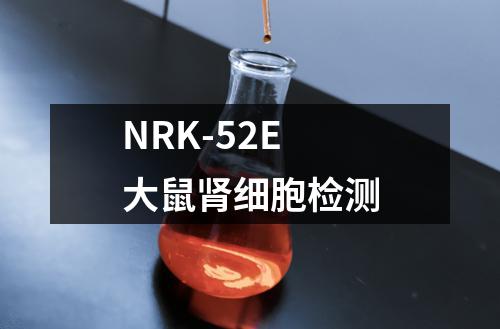 NRK-52E大鼠肾细胞检测