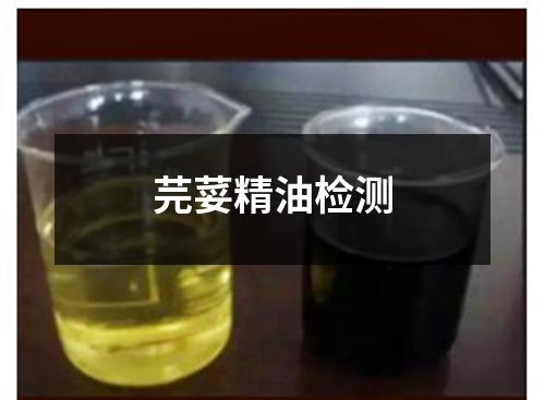 芫荽精油检测