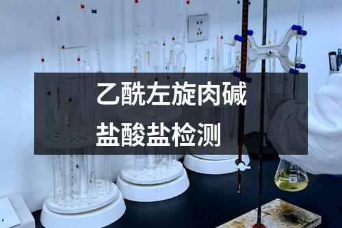 乙酰左旋肉碱盐酸盐检测