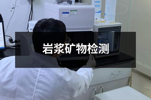 岩浆矿物检测