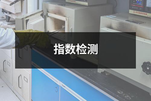 指数检测