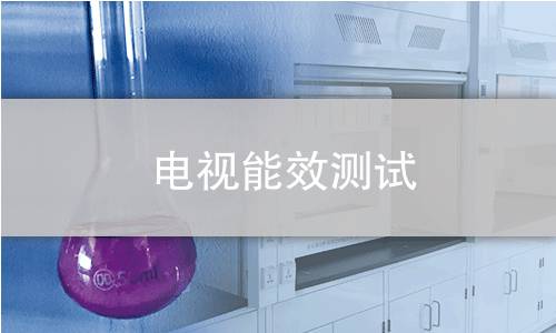 电视能效测试