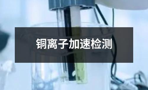 铜离子加速检测