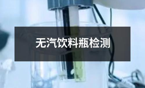 无汽饮料瓶检测