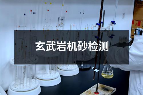 玄武岩机砂检测