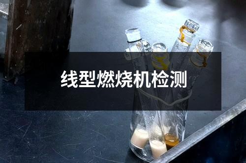 线型燃烧机检测