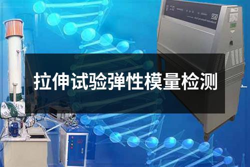 拉伸试验弹性模量检测