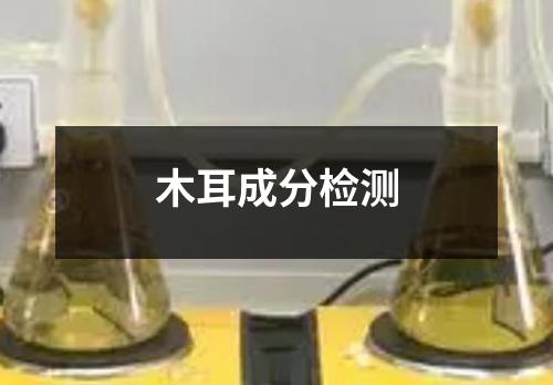 木耳成分检测