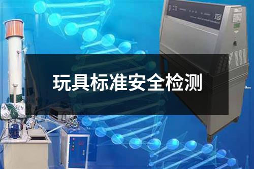 玩具标准安全检测